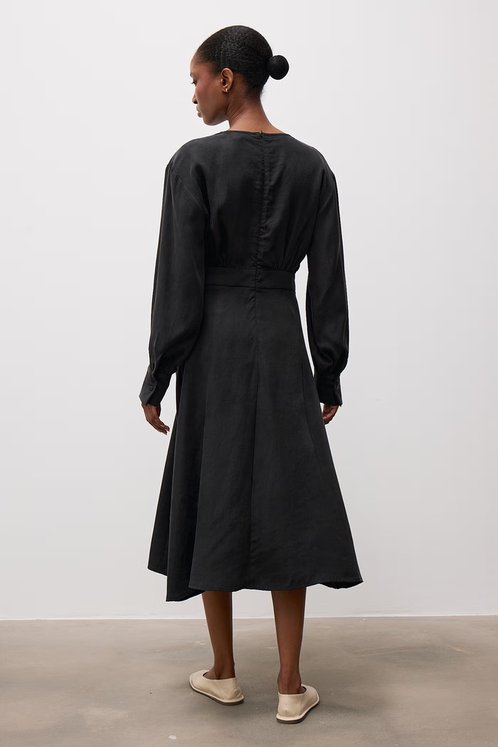 Îmbrăcăminte Answear.LAB Rochie din vâscoză PK9011 negru