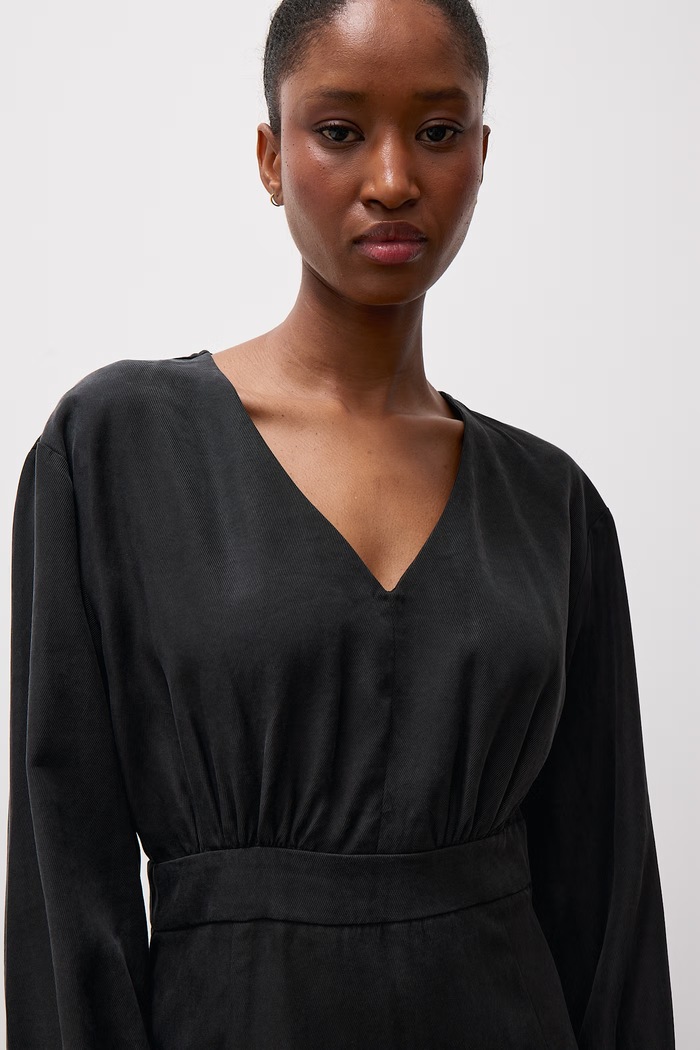 Rochie din vâscoză Answear.LAB PK9011 negru