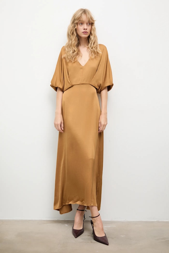 Answear.LAB rochie 55060a maro WA25