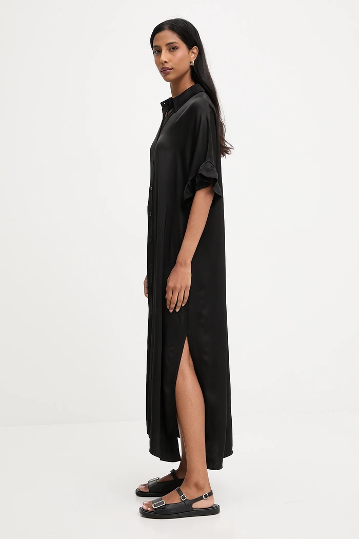 Answear.LAB Rochie 90201 negru WA25