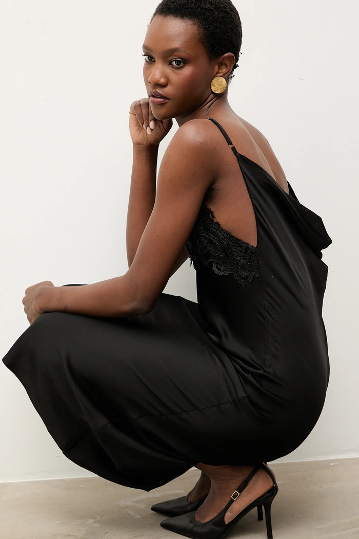 Rochie Answear.LAB PK9027 negru