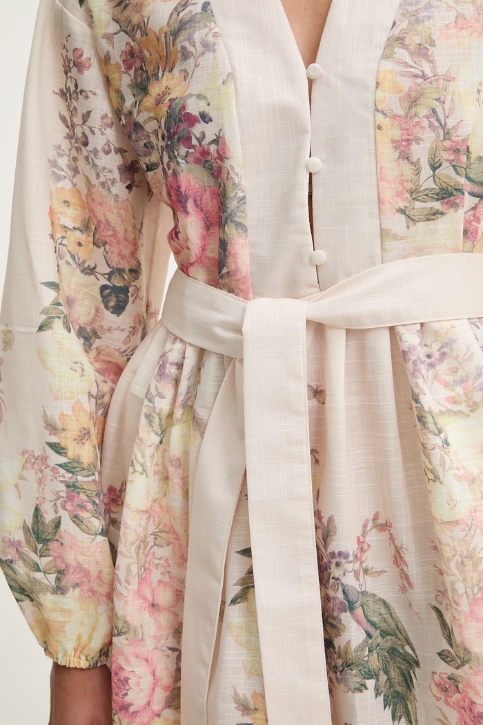 Answear Lab rochie Answear.LAB bej y091.1