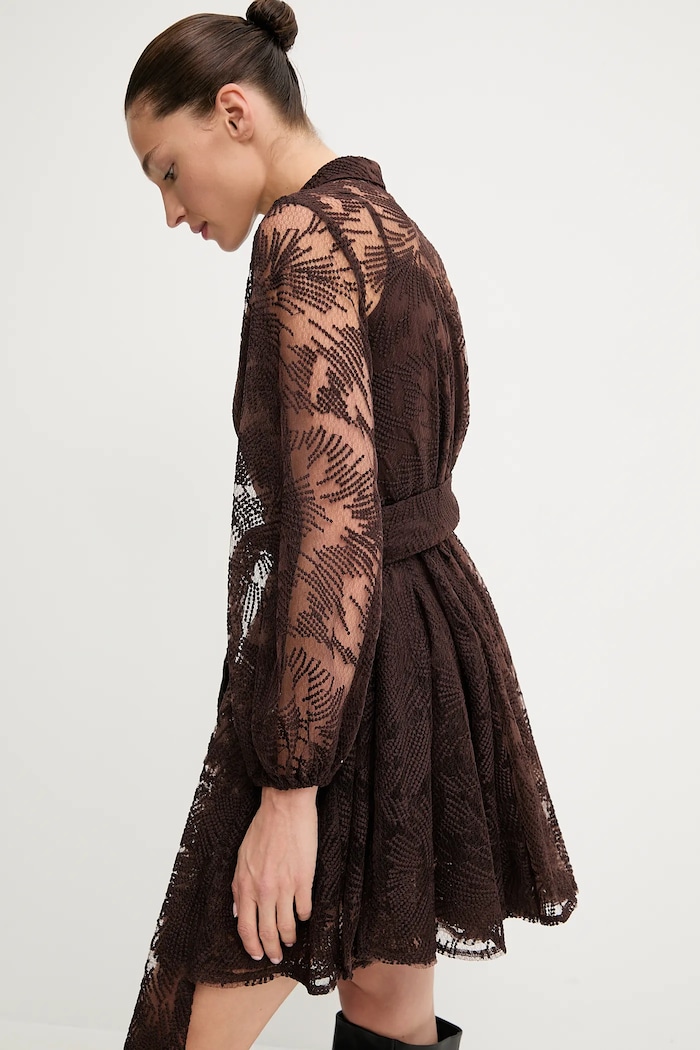 Φόρεμα Answear.LAB καφέ 80960-2.FLK