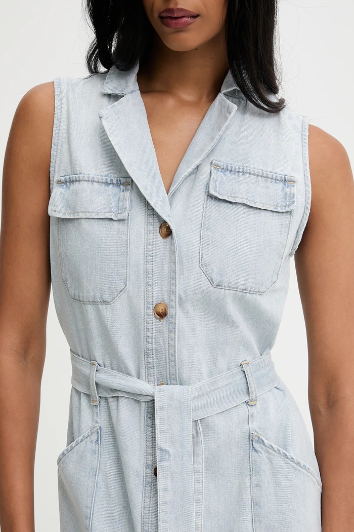 Answear.LAB rochie jeans C10726.hak