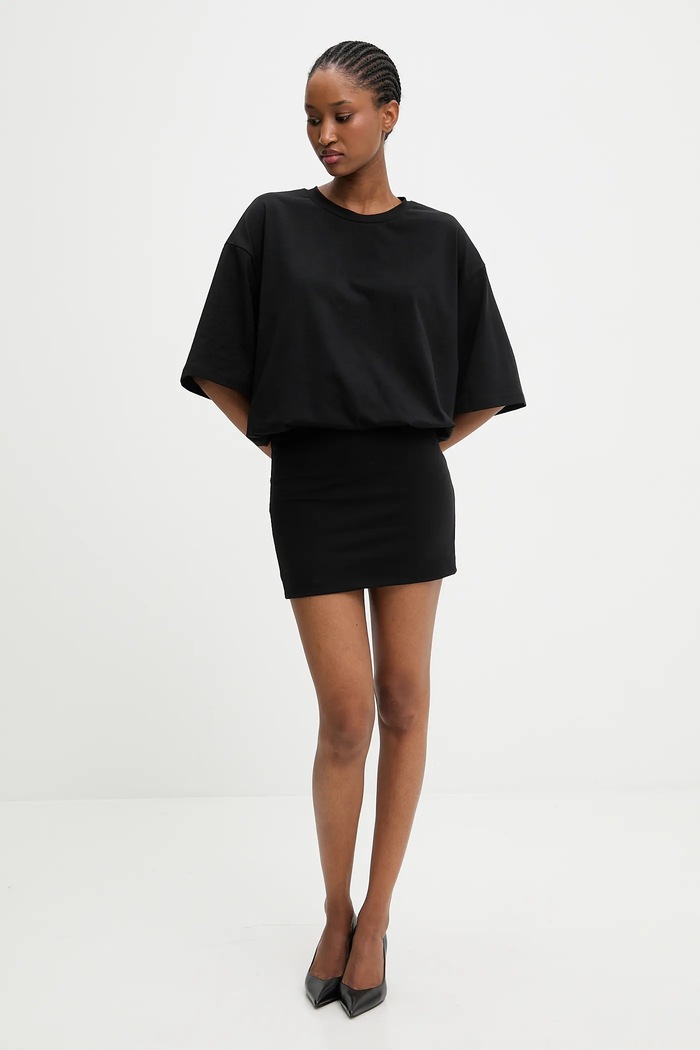 Answear.LAB Rochie LD2890.hak negru WA25