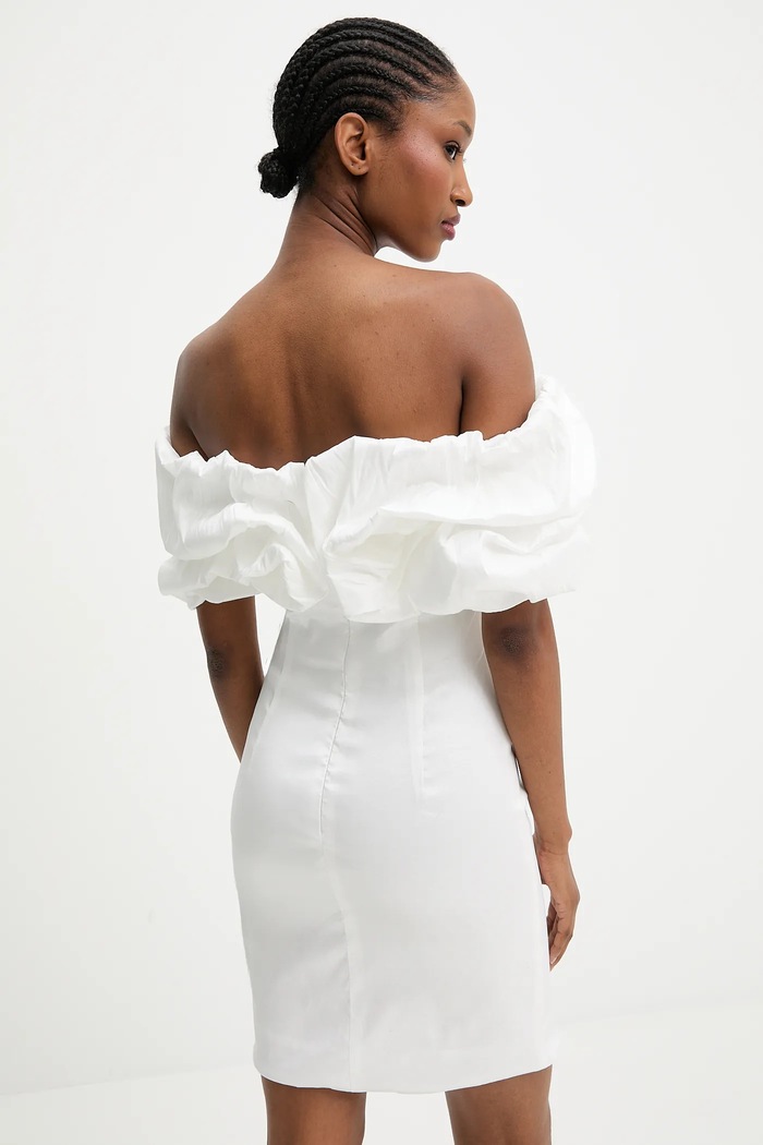 Îmbrăcăminte Answear.LAB rochie 6416 alb
