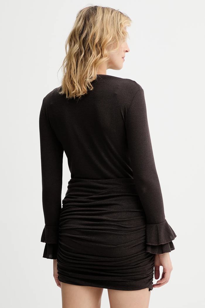 Ruházat Answear.LAB ruha 51428 barna