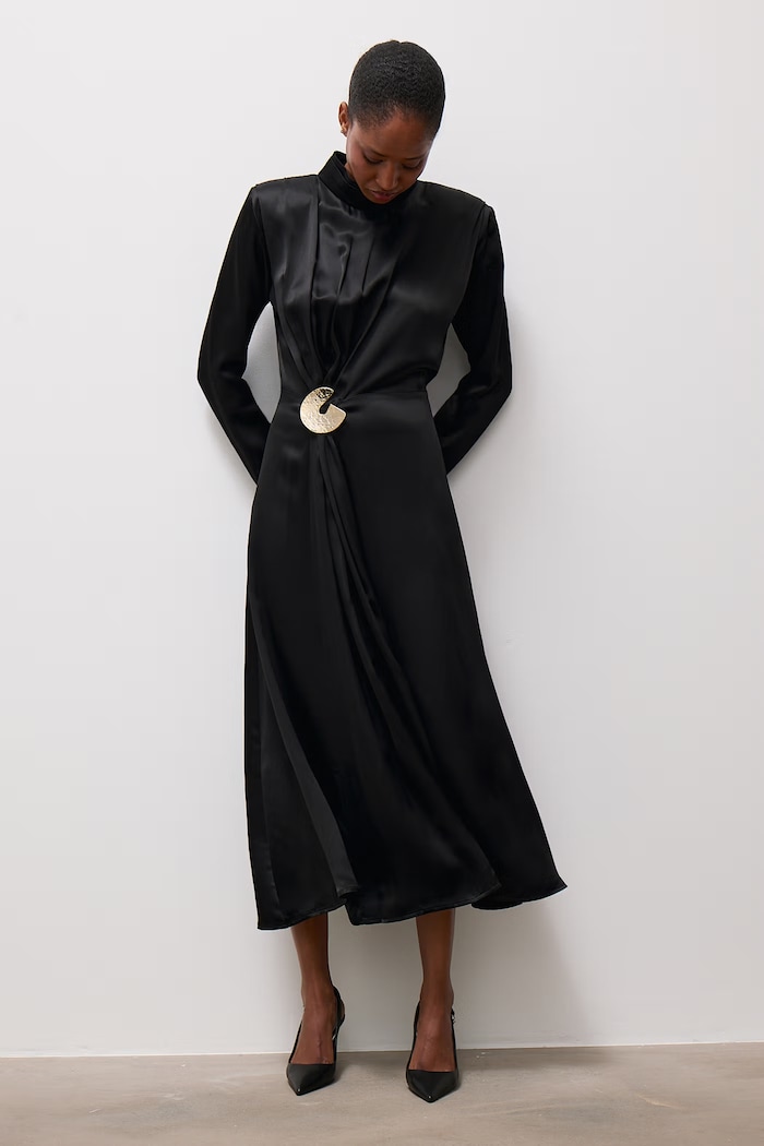 Answear.LAB Rochie negru EL3094.TOS