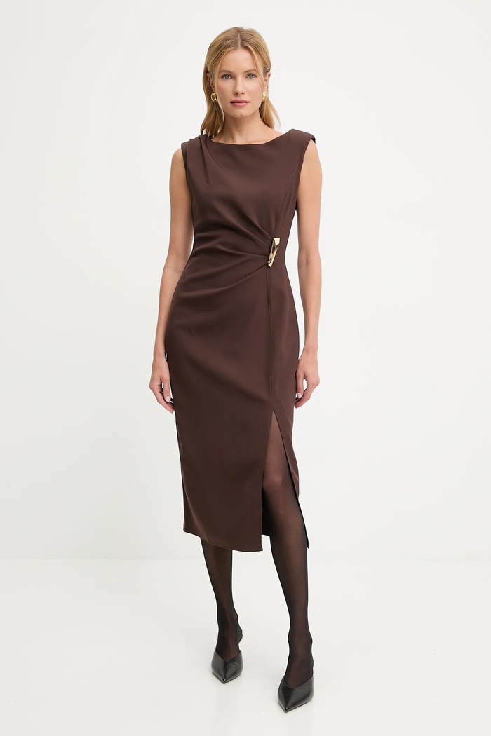 Answear.LAB Rochie maro EX.58105-25Y.TOS