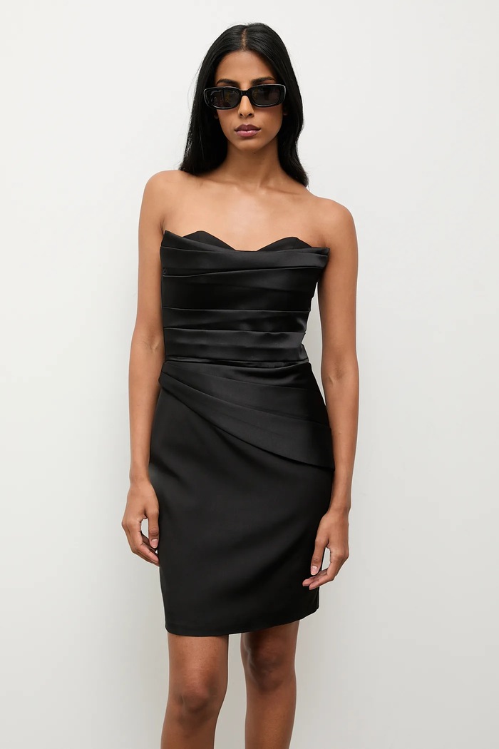 Answear.LAB rochie mini negru 2426.TOS
