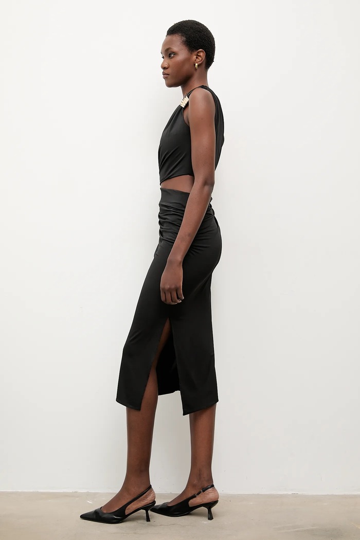 Answear.LAB Rochie EX.58186.TOS negru WA25