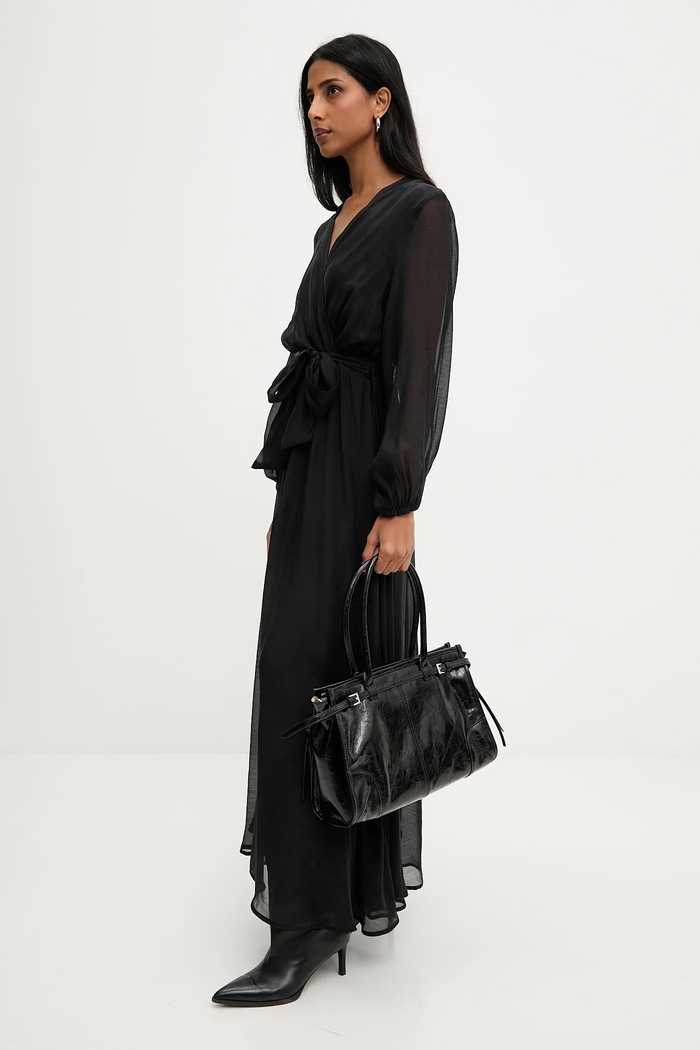 Rochie Answear.LAB d934.iak negru