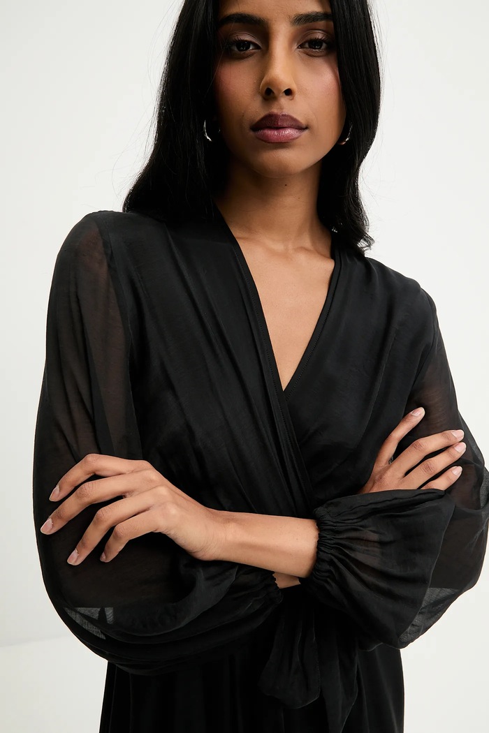 Rochie Answear.LAB negru d934.iak
