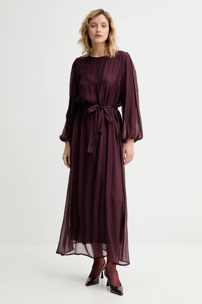 Answear.LAB rochie 1195.iak burgundia WA25
