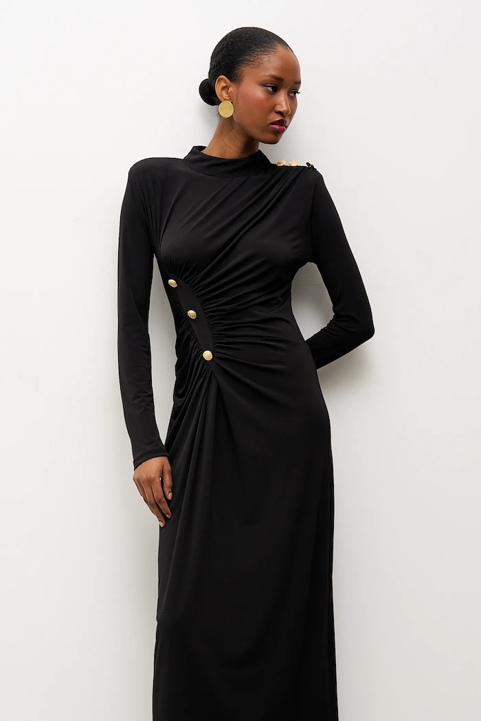 Answear.LAB vestito maxi nero sng.47.tos