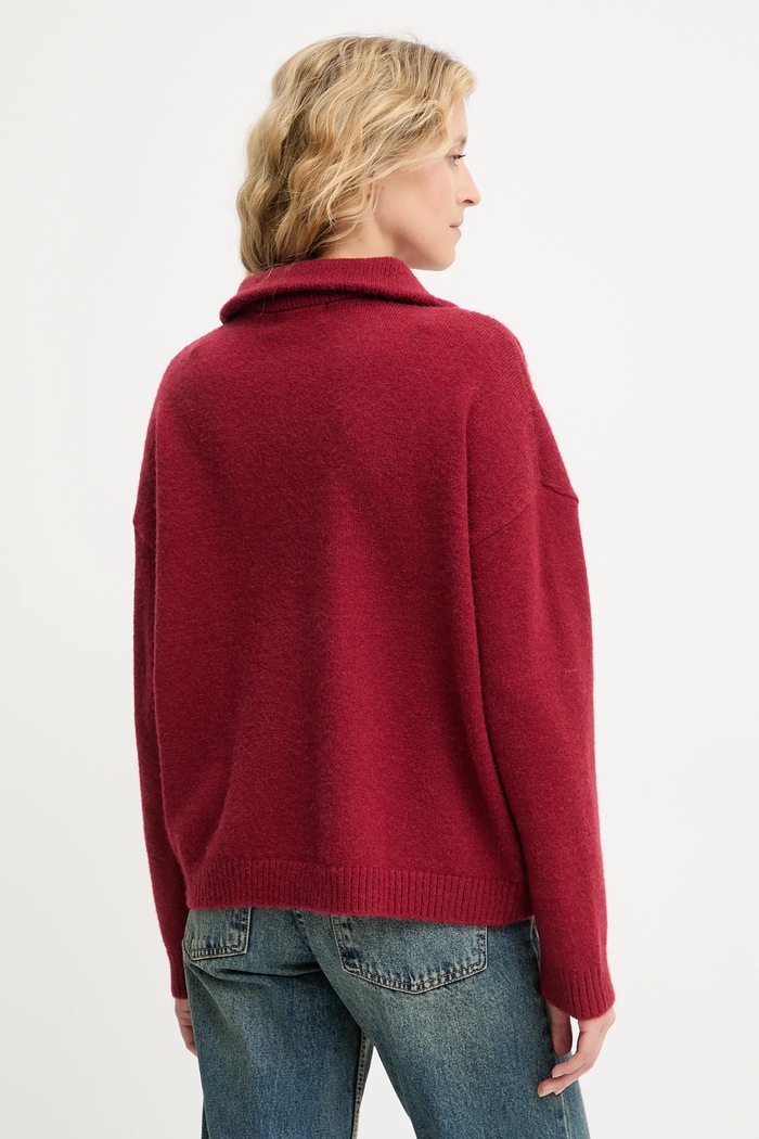 Odzież Answear.LAB sweter z kaszmirem 2713.fh czerwony