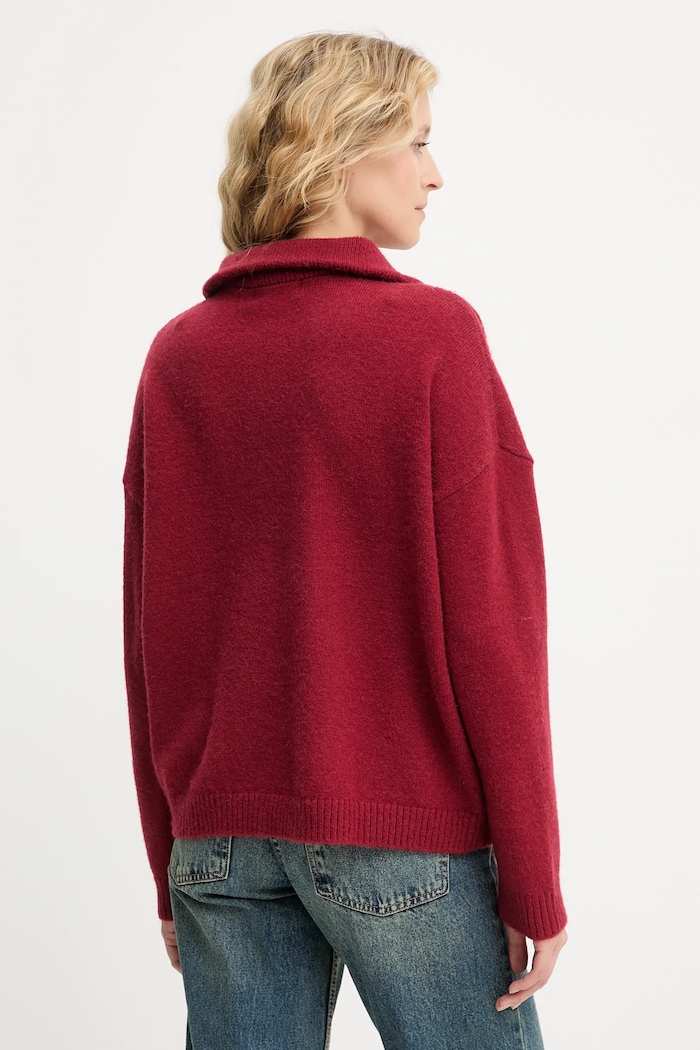 Odzież Answear.LAB sweter z kaszmirem 2713.fh czerwony
