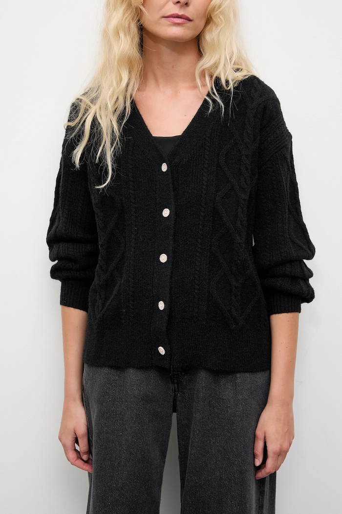 Answear.LAB cardigan din cașmir negru 2716.fh