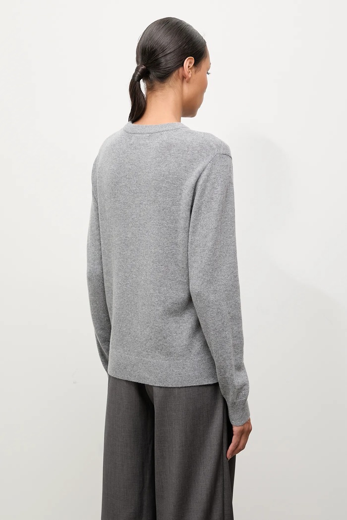 Odzież Answear.LAB sweter z wełny merino WA25-SWD021 szary