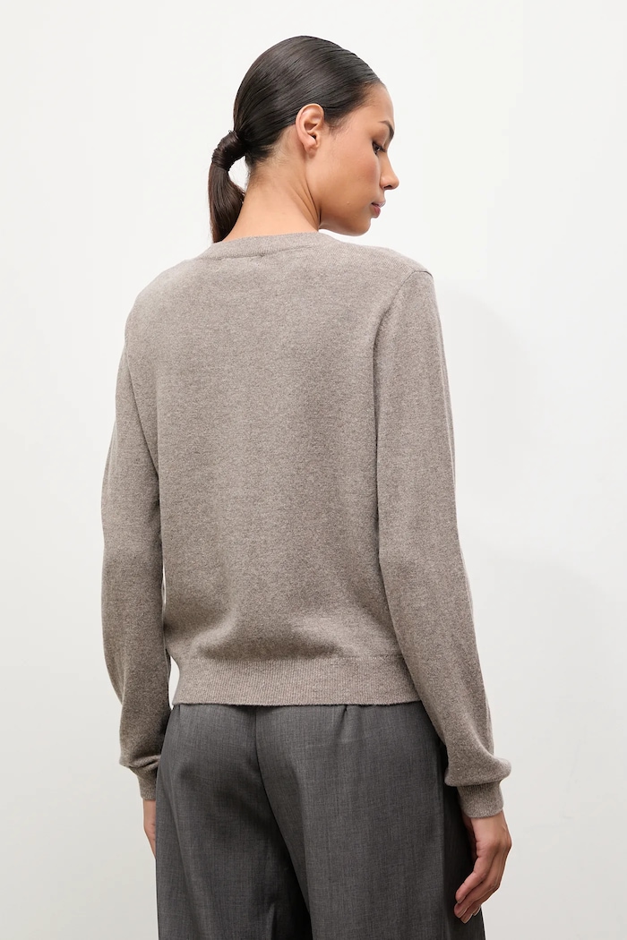 Îmbrăcăminte Answear.LAB cardigan din lana WA25-SWD026 maro