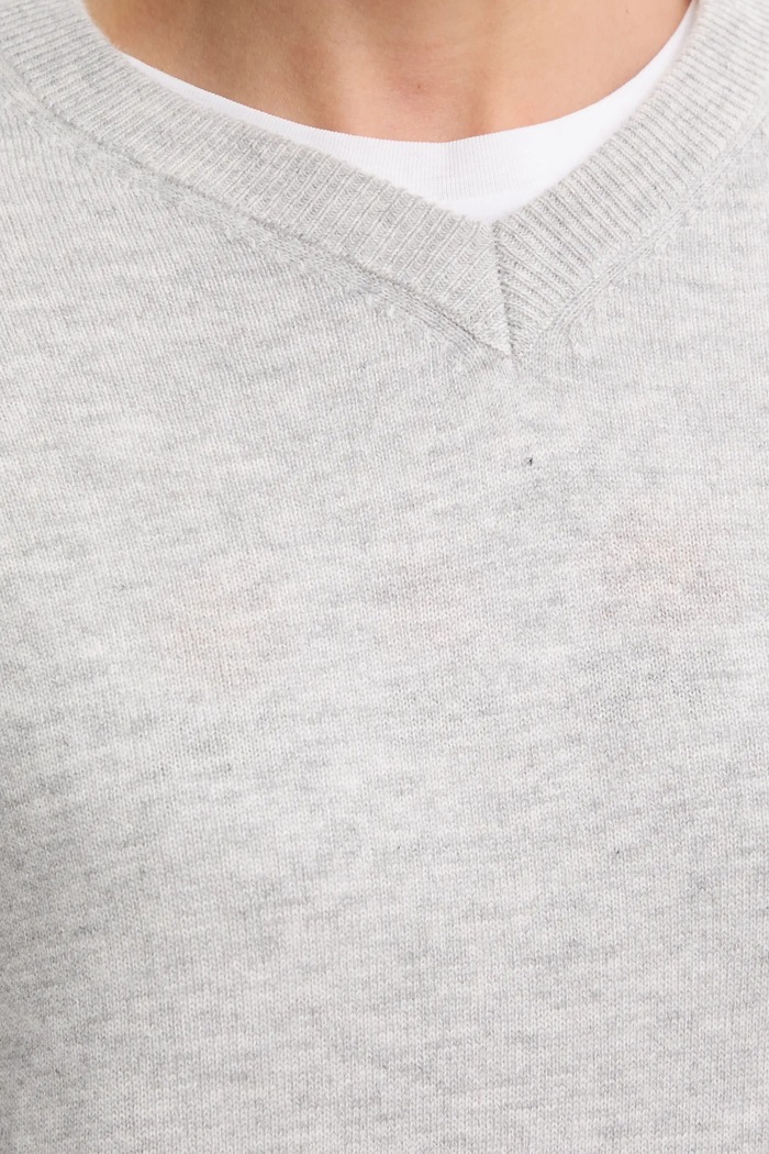 Answear.LAB maglione in lana WA25-SWD027 grigio