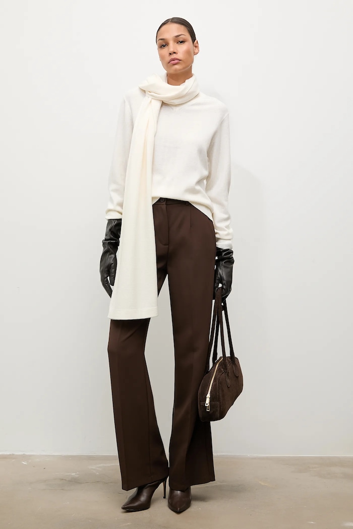Answear.LAB Pulover de lana WA25-SWD028 bej WA25