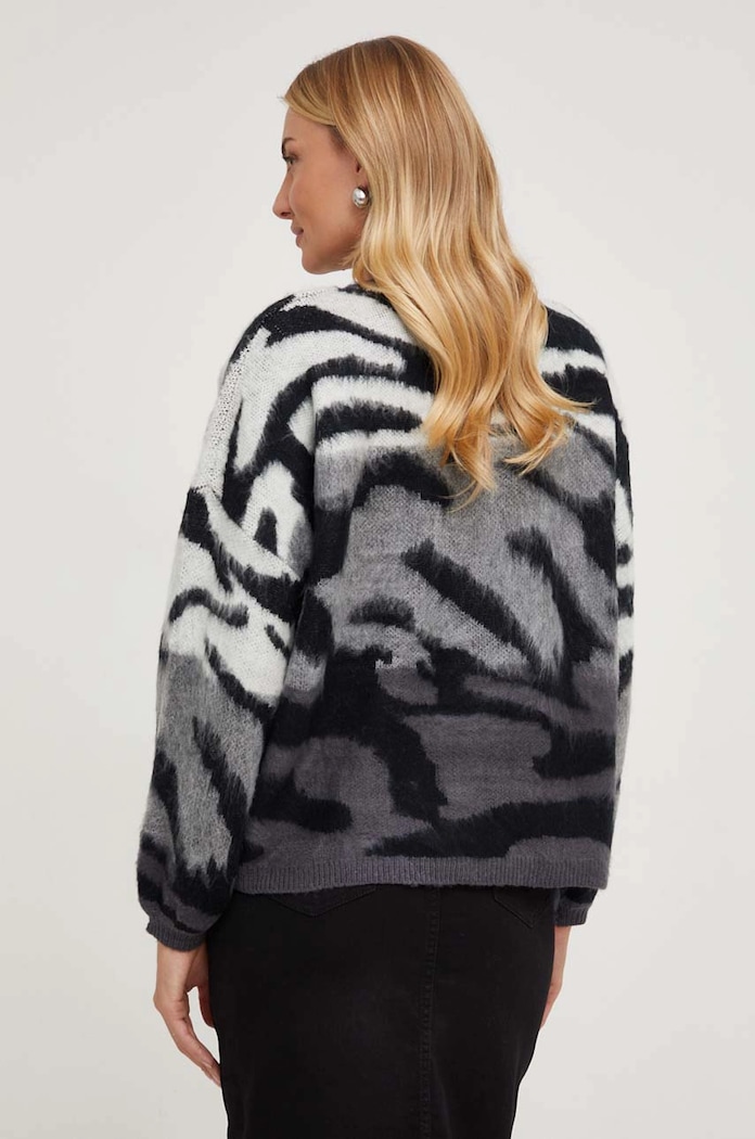 Odzież Answear.LAB sweter z dodatkiem wełny lu1115 szary