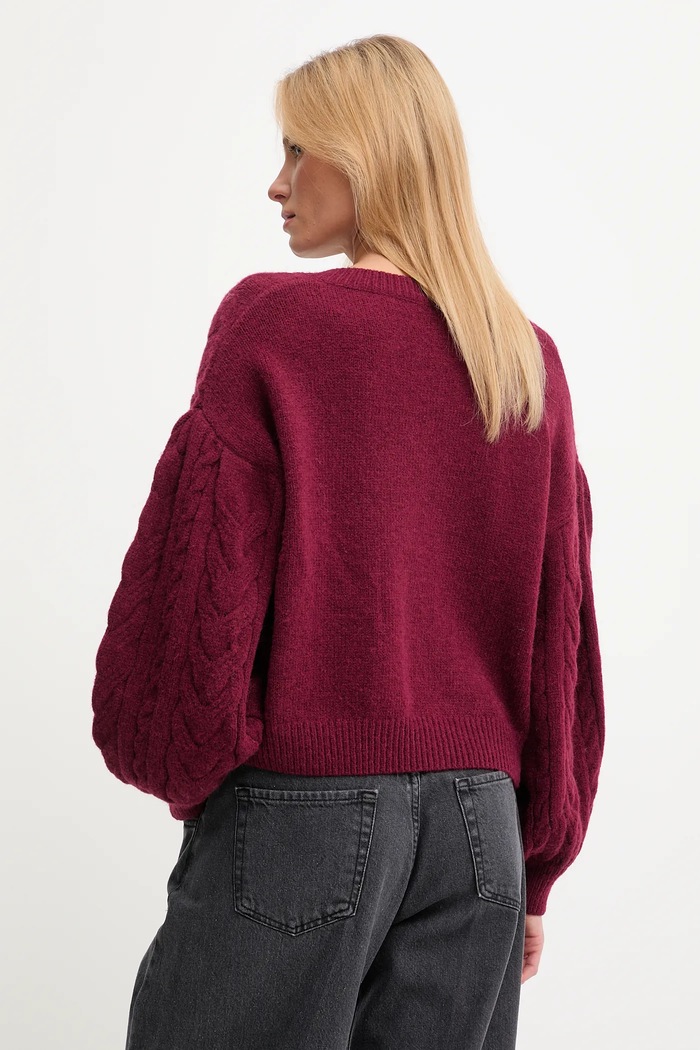 Abbigliamento Answear.LAB maglione in lana lu4410.fh granata