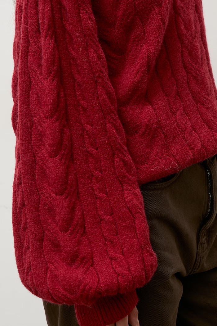 Answear.LAB Sweter damski z dodatkiem wełny lu4410.fh