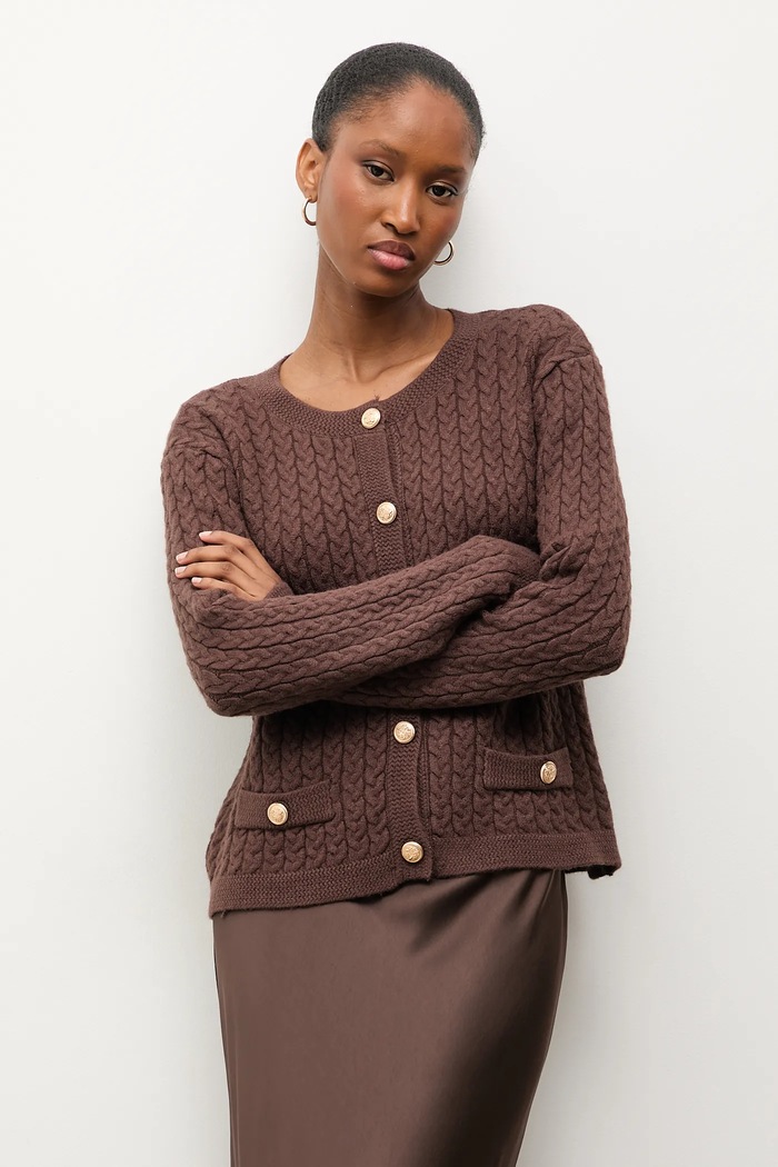 Îmbrăcăminte Answear.LAB Cardigan m8560.fh maro
