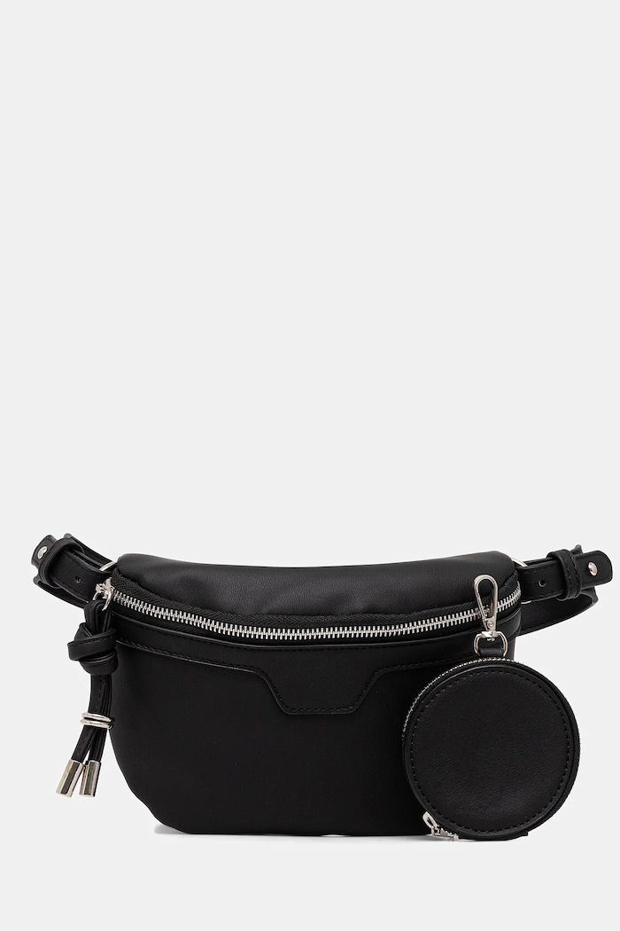 Kabelka Answear.LAB hladký černá bag.2.cjk