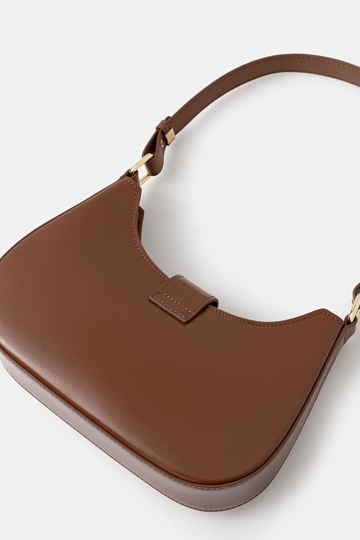 Accesorii Answear.LAB Poseta de piele QL-12.cjk maro