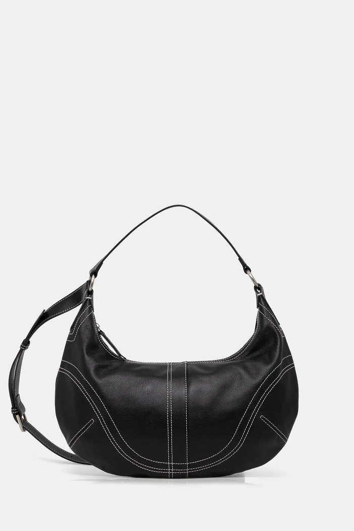 Answear.LAB Poseta de piele negru 644.cjk