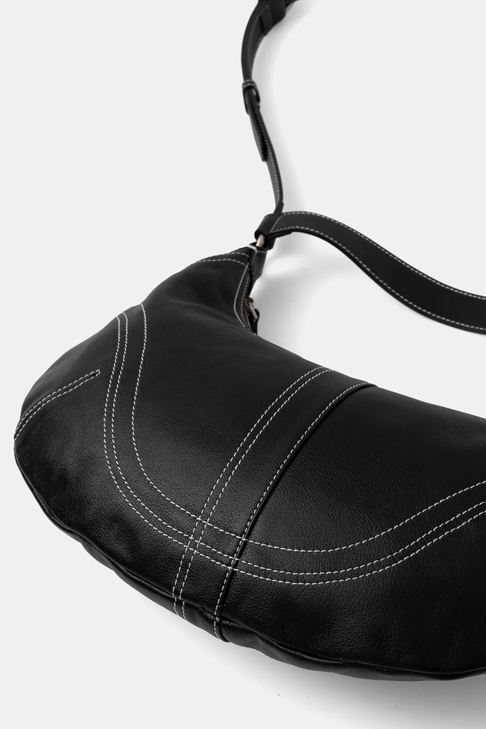 Accesorii Answear.LAB Poseta de piele 644.cjk negru