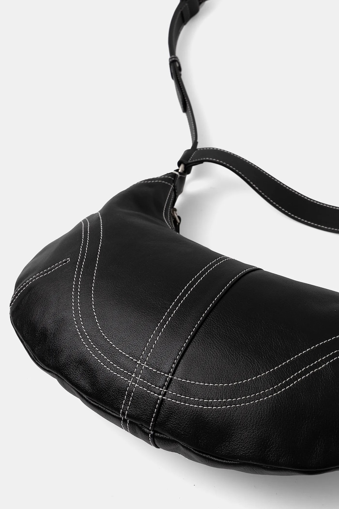Accesorii Answear.LAB Poseta de piele 644.cjk negru
