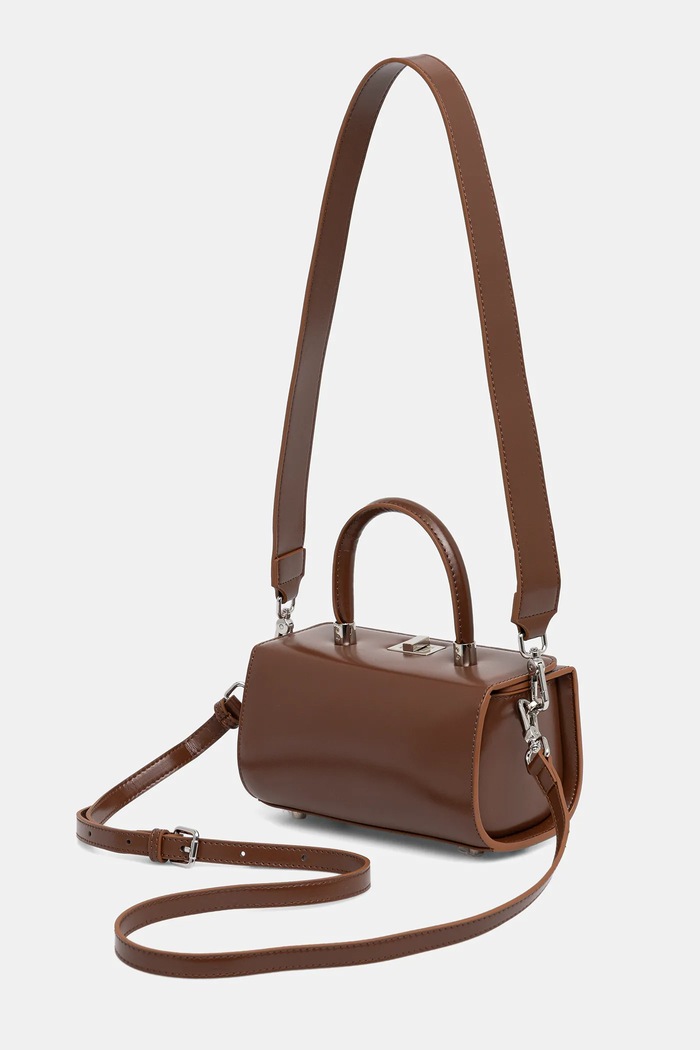 Accesorii Answear.LAB geantă de portbagaj din piele Unscripted Collection 652.cjk maro