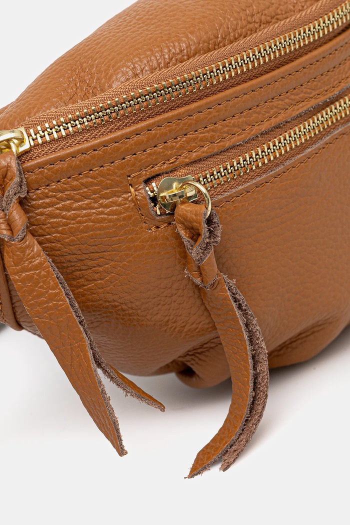 Accesorii Answear.LAB Answear Lab borseta de piele 886.hak maro