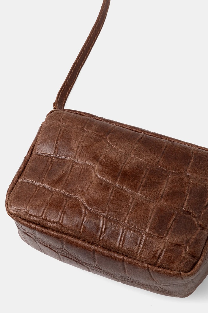 Accesorii Answear.LAB Poseta de piele 446-2.hak maro