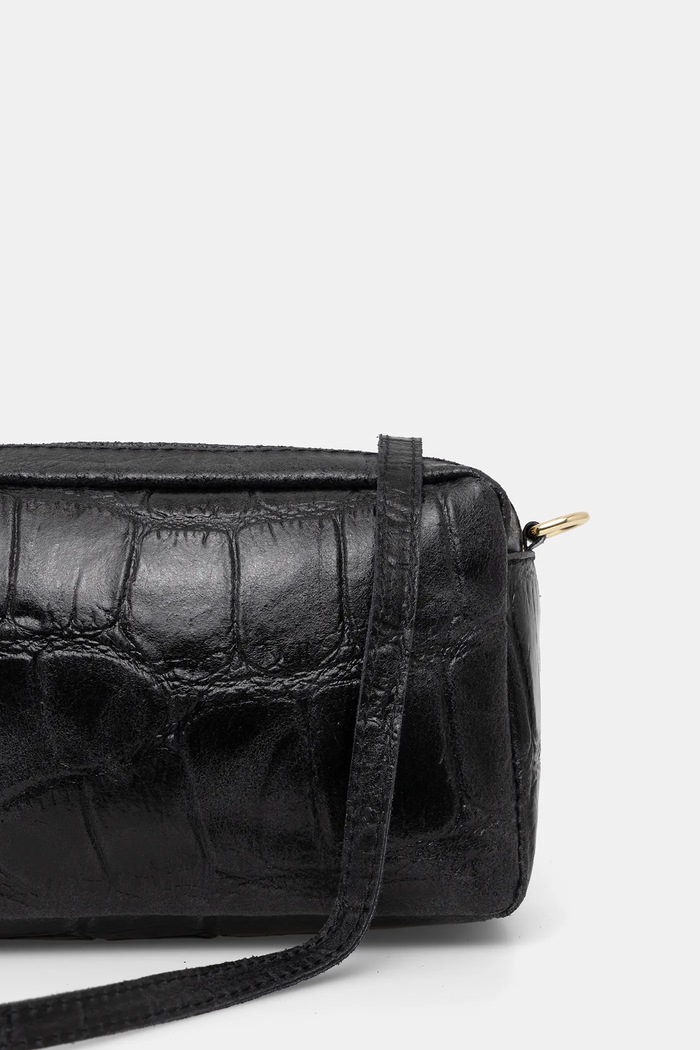 Accesorii Answear.LAB poseta de piele 446-2.hak negru