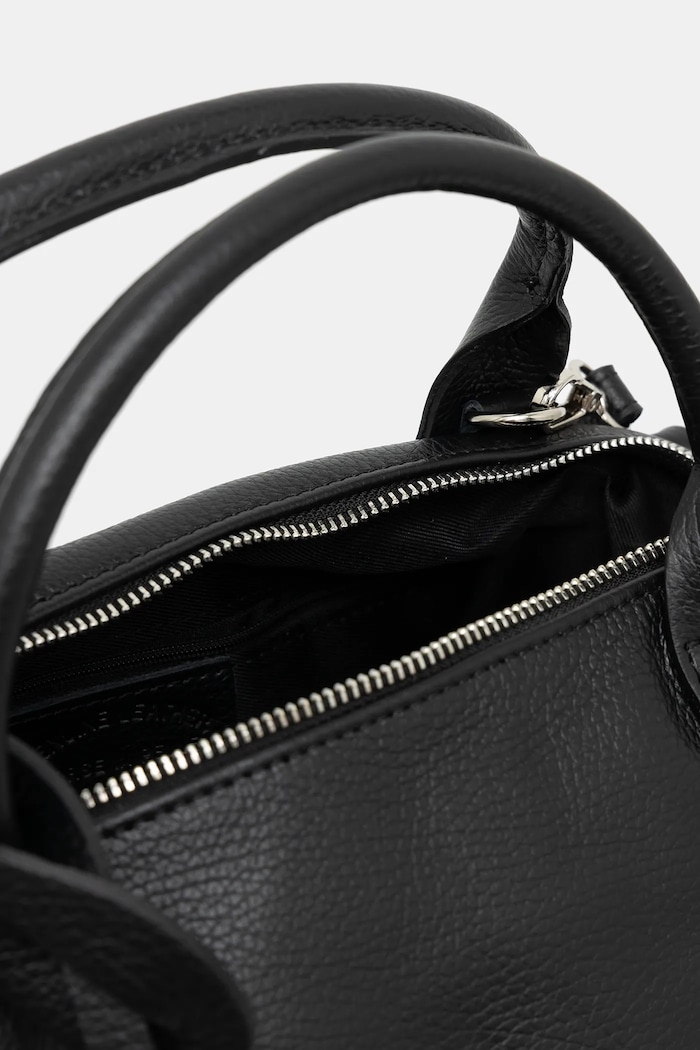 Poseta de piele Answear.LAB negru 955.hak
