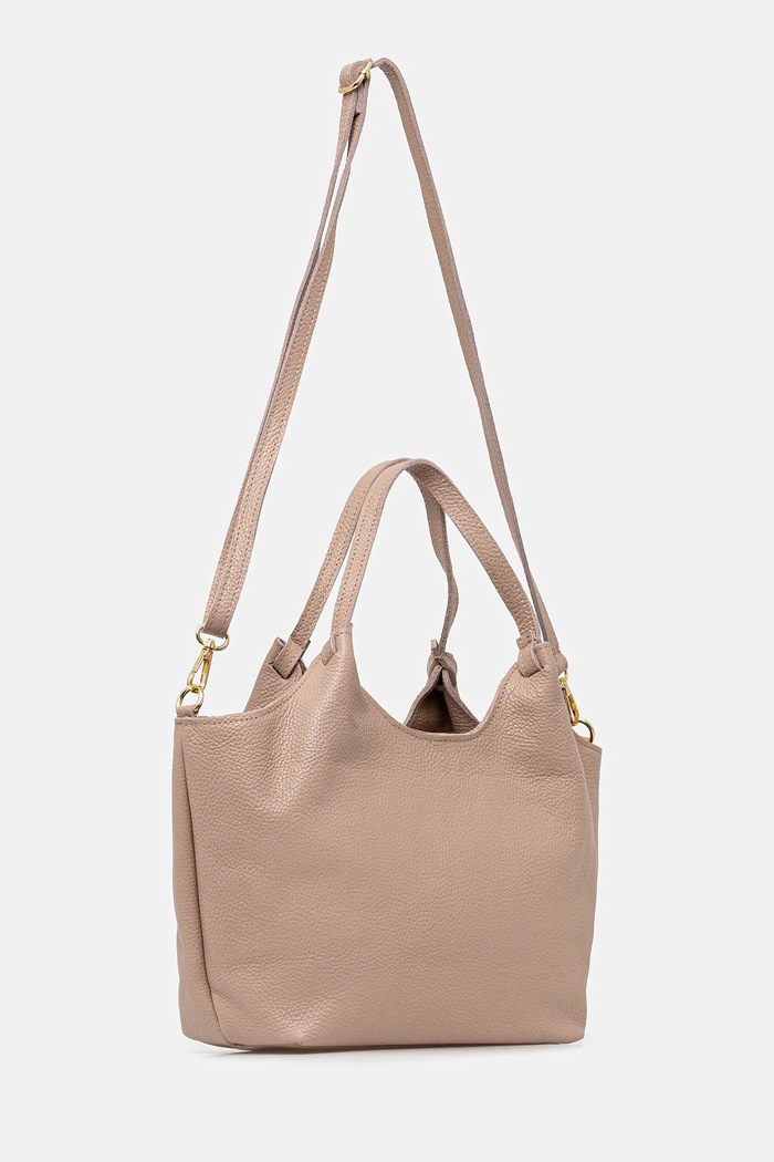 Answear.LAB torebka shopper damska skórzana 1239.hak różowy WS26