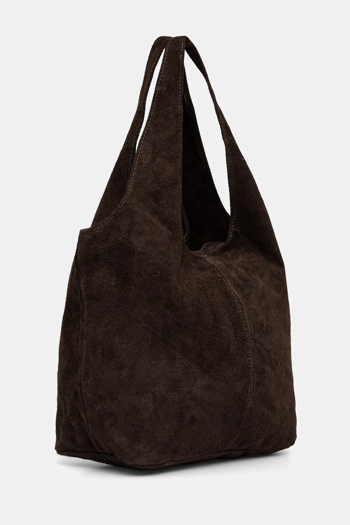 Answear.LAB borsa in pelle scamosciata 766.hak marrone WS26