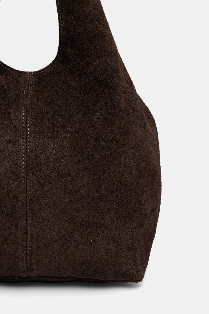 Answear.LAB borsa in pelle scamosciata marrone 766.hak