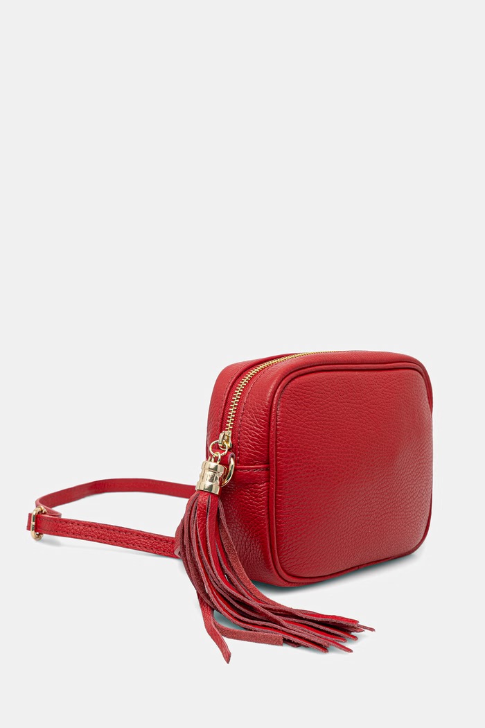 Answear.LAB crossbody kabelka dámska kožená 1159.hak červená WS26
