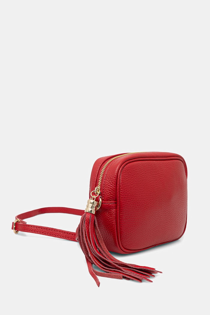 Answear.LAB crossbody kabelka dámska kožená 1159.hak červená WS26