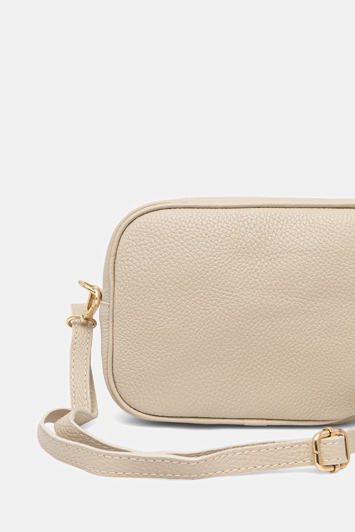 Doplňky Answear.LAB crossbody kabelka dámská kožená 1159.hak béžová
