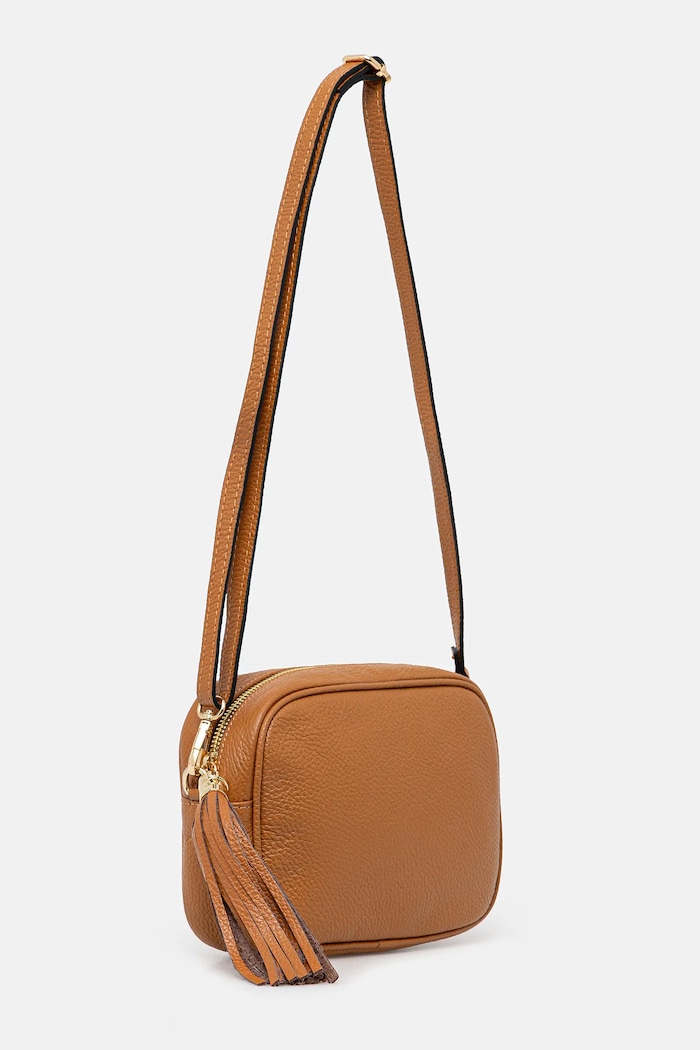 Answear.LAB geantă crossbody pentru femei, din piele 1159.hak maro WS26