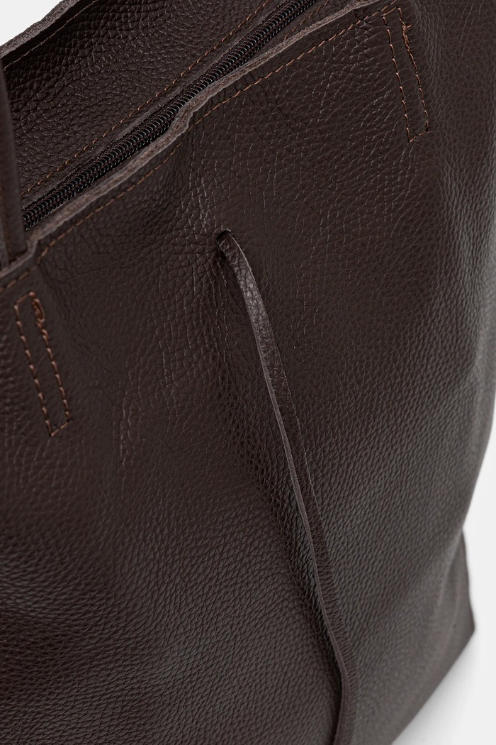 Answear.LAB poseta de piele maro M075.hak
