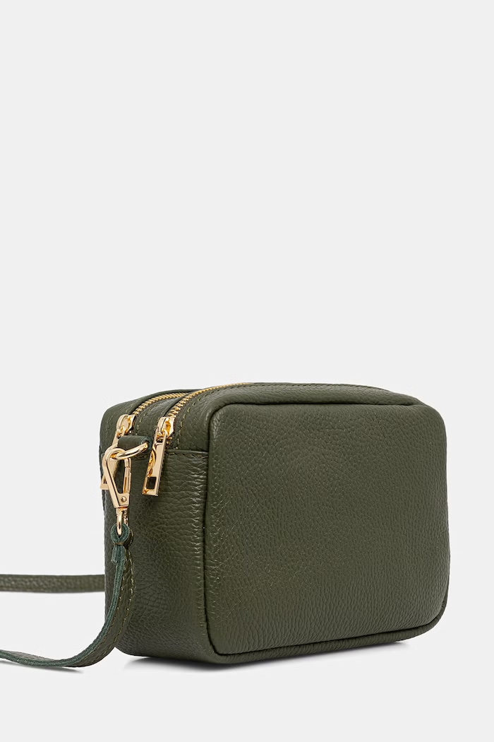 Answear.LAB torebka crossbody damska skórzana 497.hak zielony WA25