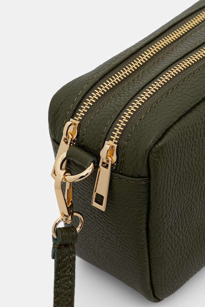 Answear.LAB torebka crossbody damska skórzana zielony 497.hak